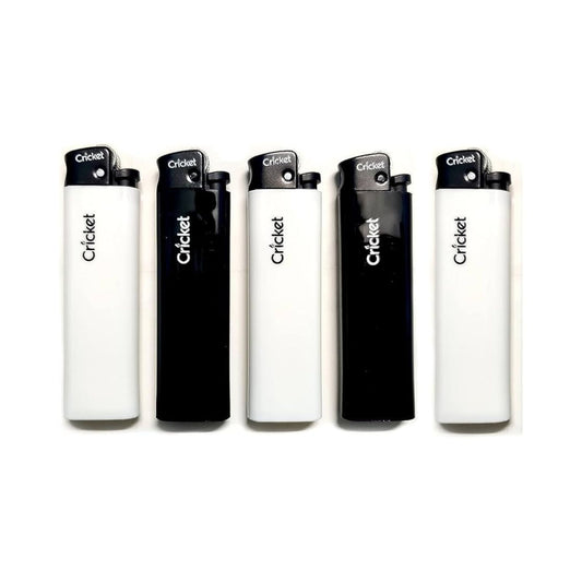 Elevate Your Style with the CRICKET Black & White Pocket Lighter