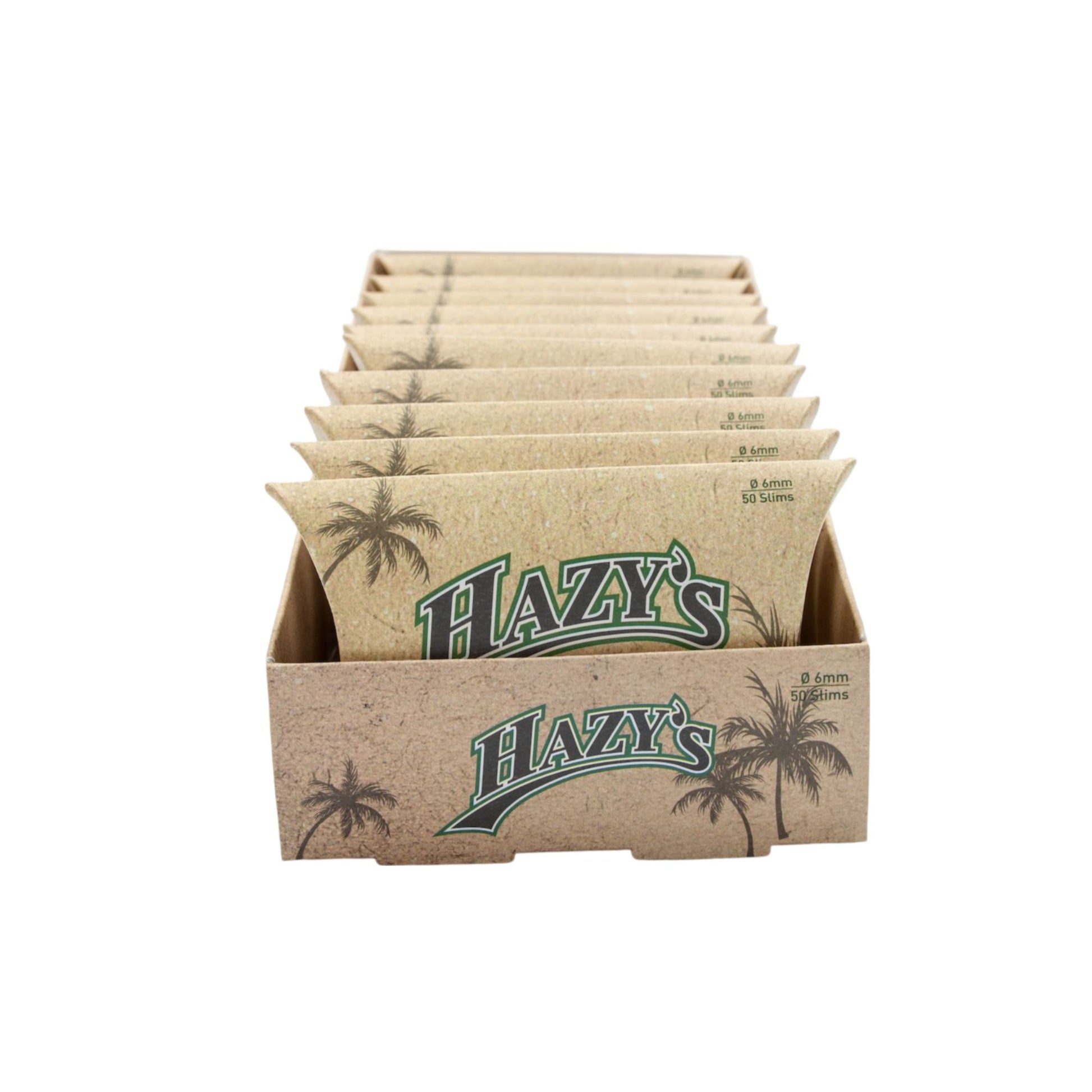 Hazy's Coconut & Meerschaum 6mm Filters - Pack of 50