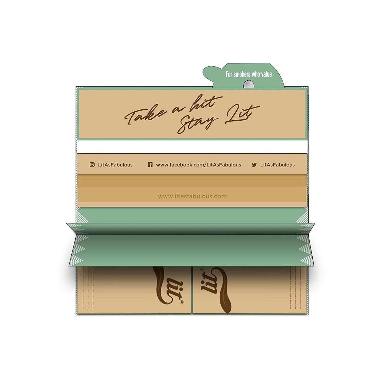 LIT Pro Pack Rolling Papers with Tips