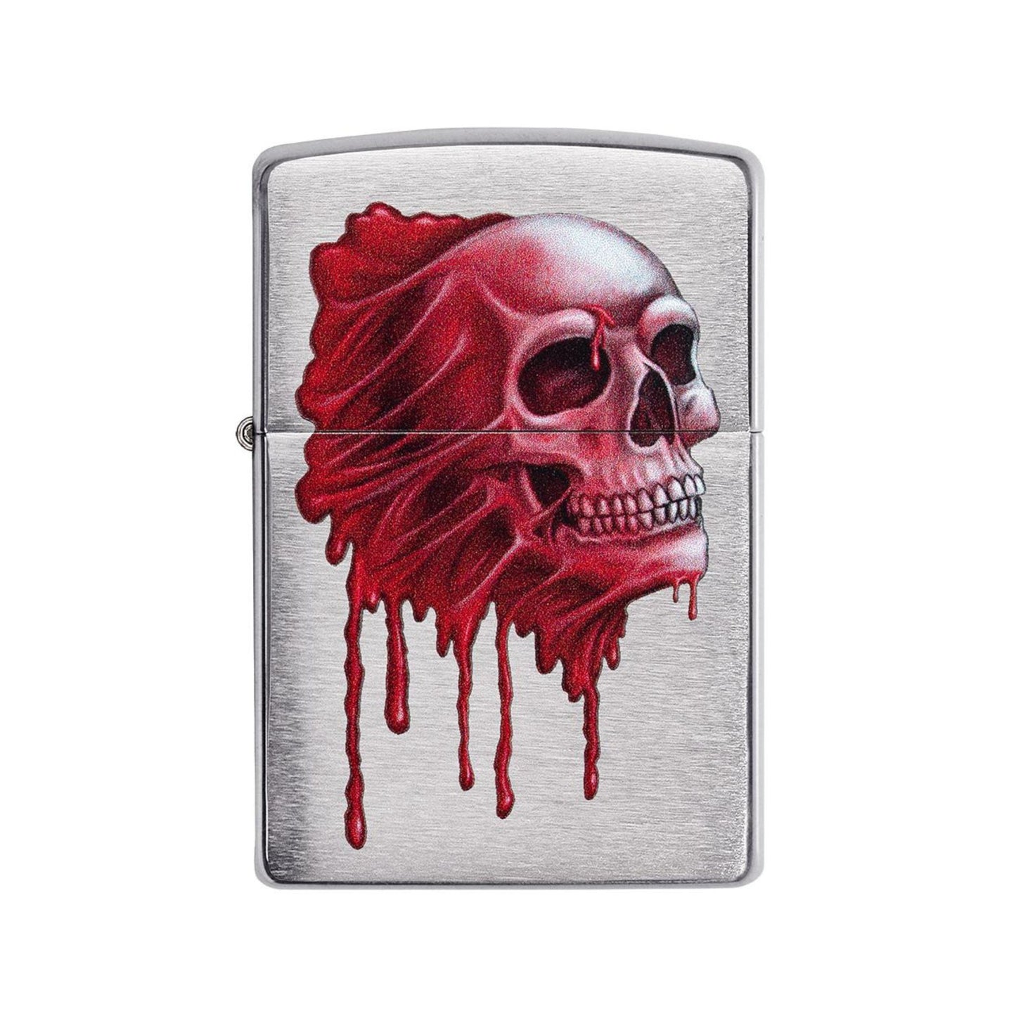 ORIGINAL ZIPPO BLOODY SKULL POCKET LIGHTER