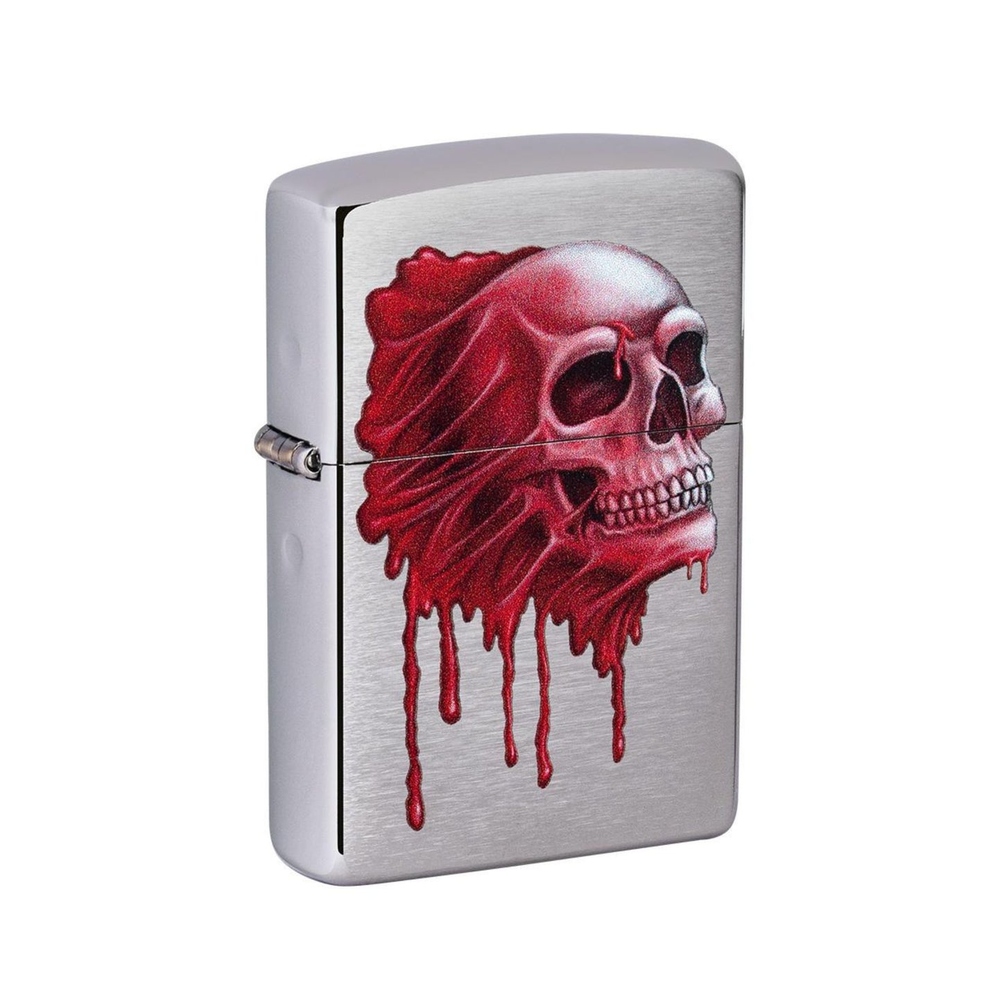 ORIGINAL ZIPPO BLOODY SKULL POCKET LIGHTER