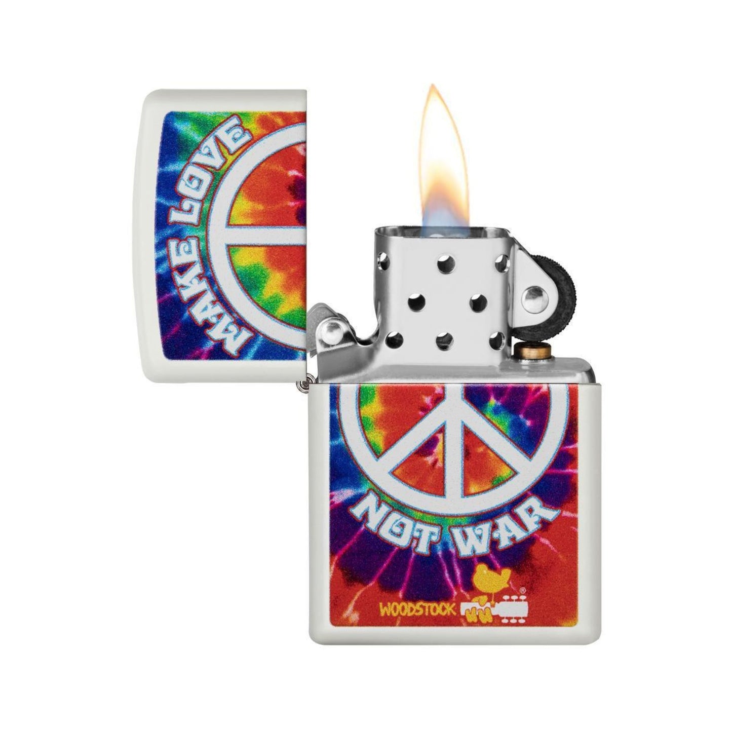 ORIGINAL ZIPPO WOODSTOCK POCKET LIGHTER