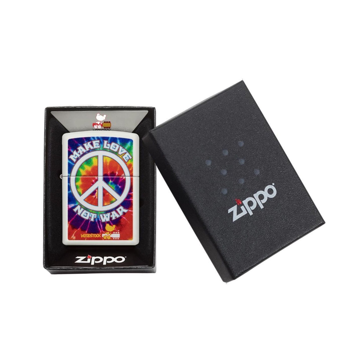 ORIGINAL ZIPPO WOODSTOCK POCKET LIGHTER