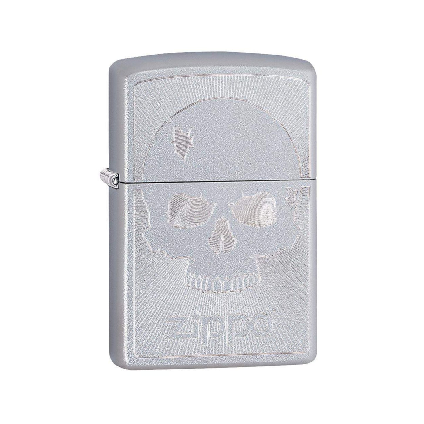 ZIPPO Skull With Lines Windproof Lighter
