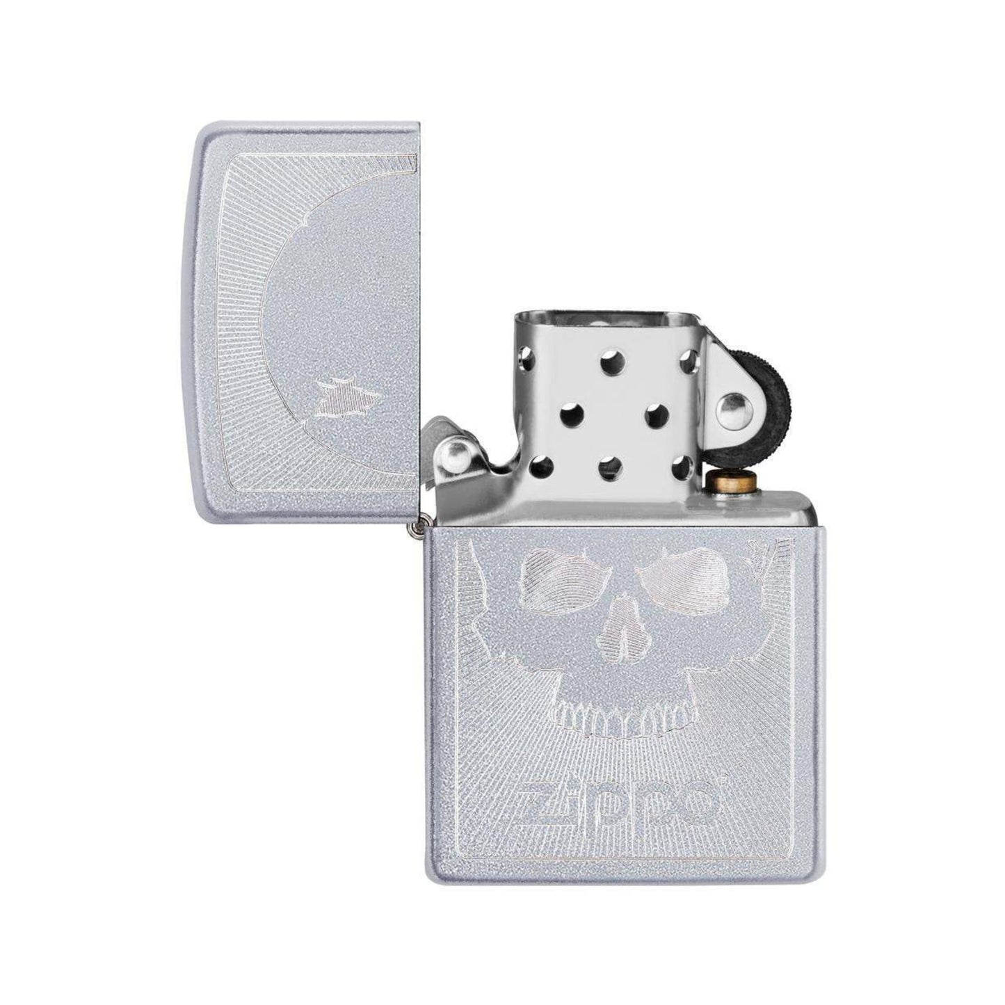 ZIPPO Skull With Lines Windproof Lighter