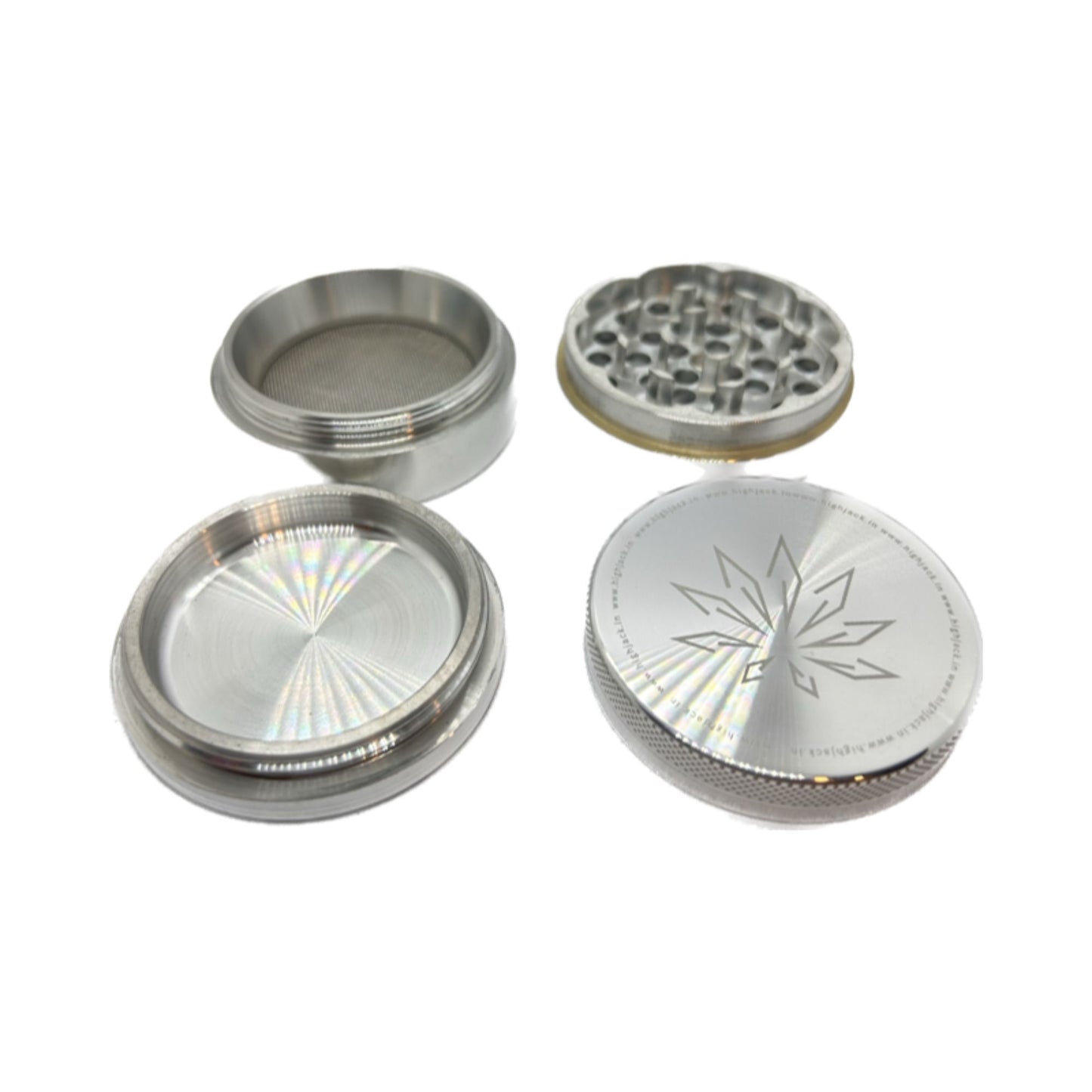 The Leaf CNC Herb Grinder - 56mm