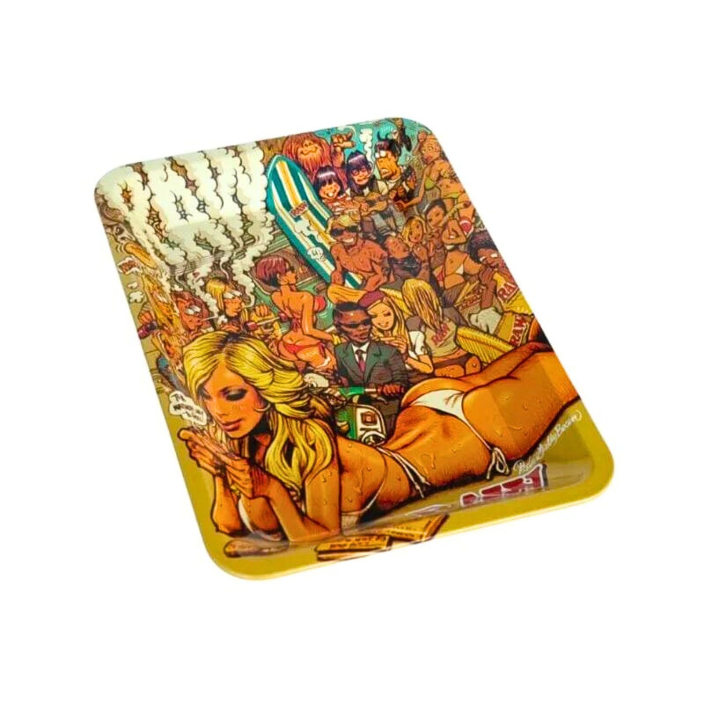 RAW RJB Summer Metal Rolling Tray - Mini