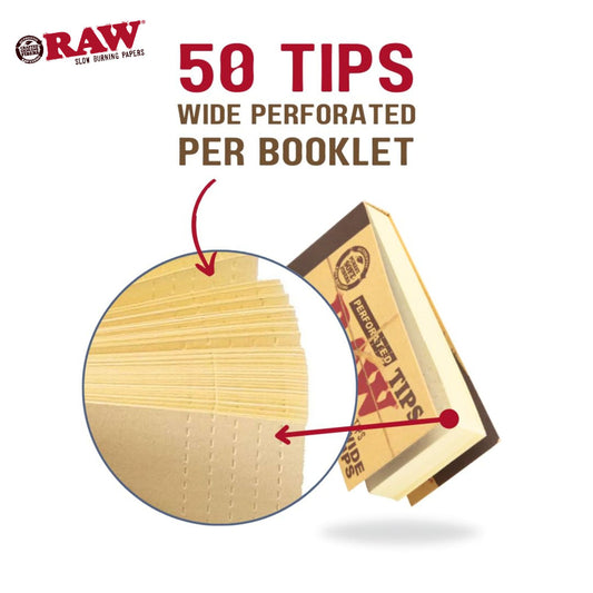 RAW Tips Booklet - 50 Per Pack