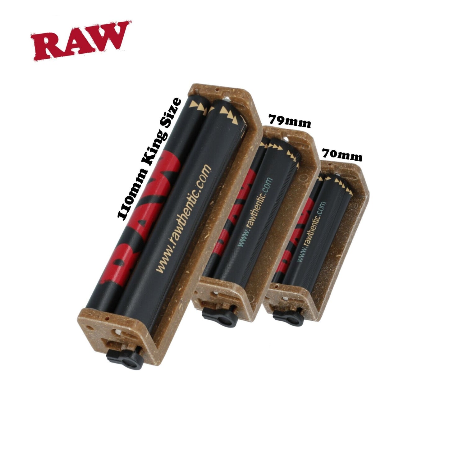 RAW 2-Way Adjustable Rolling Machine 79mm Size Comparison