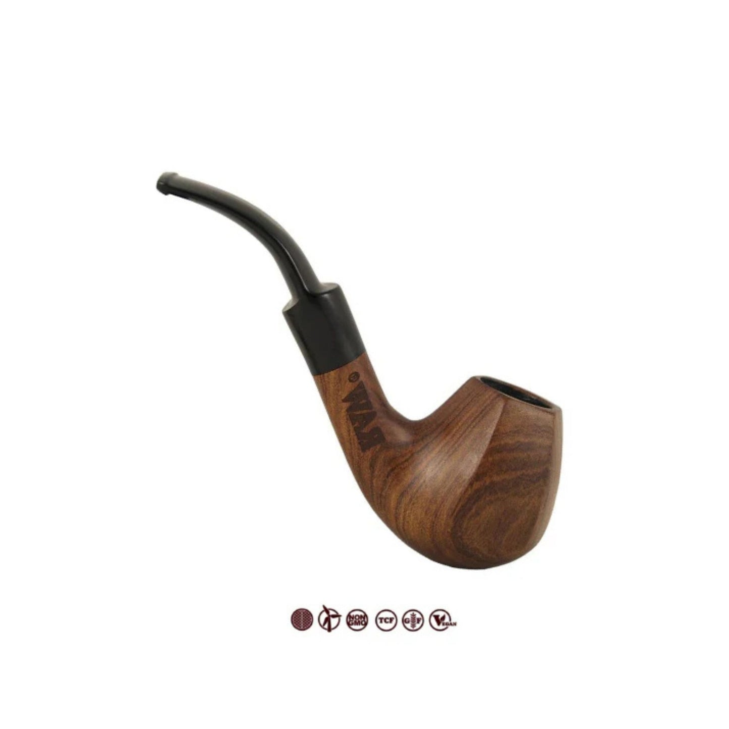 RAW Natural Wooden Cigar Pipe