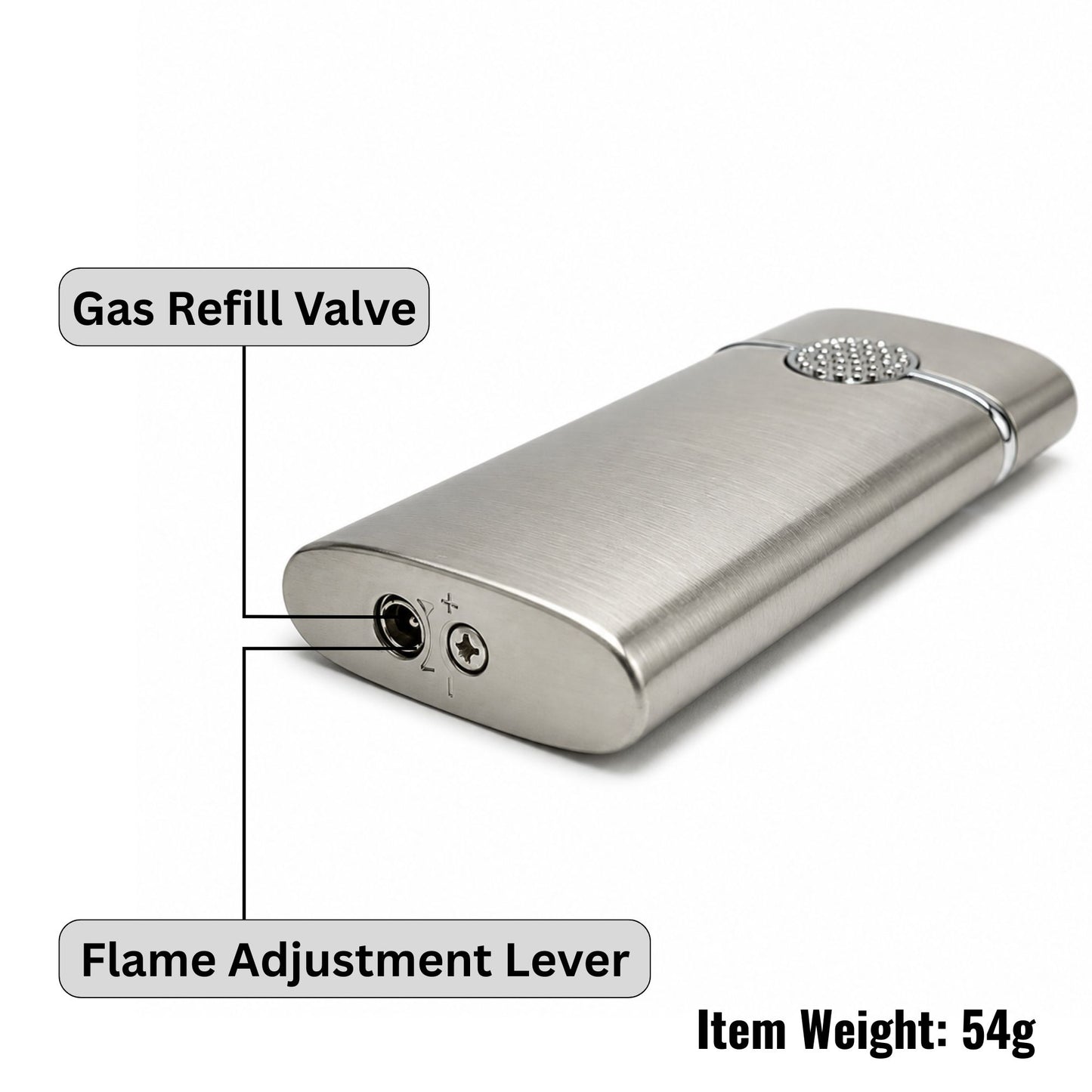 Refillable Jet Flame Lighter
