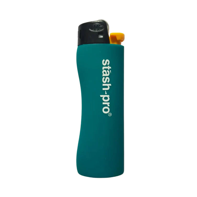 Stash-Pro Matte Finish Pocket Lighter - Ocean Blue