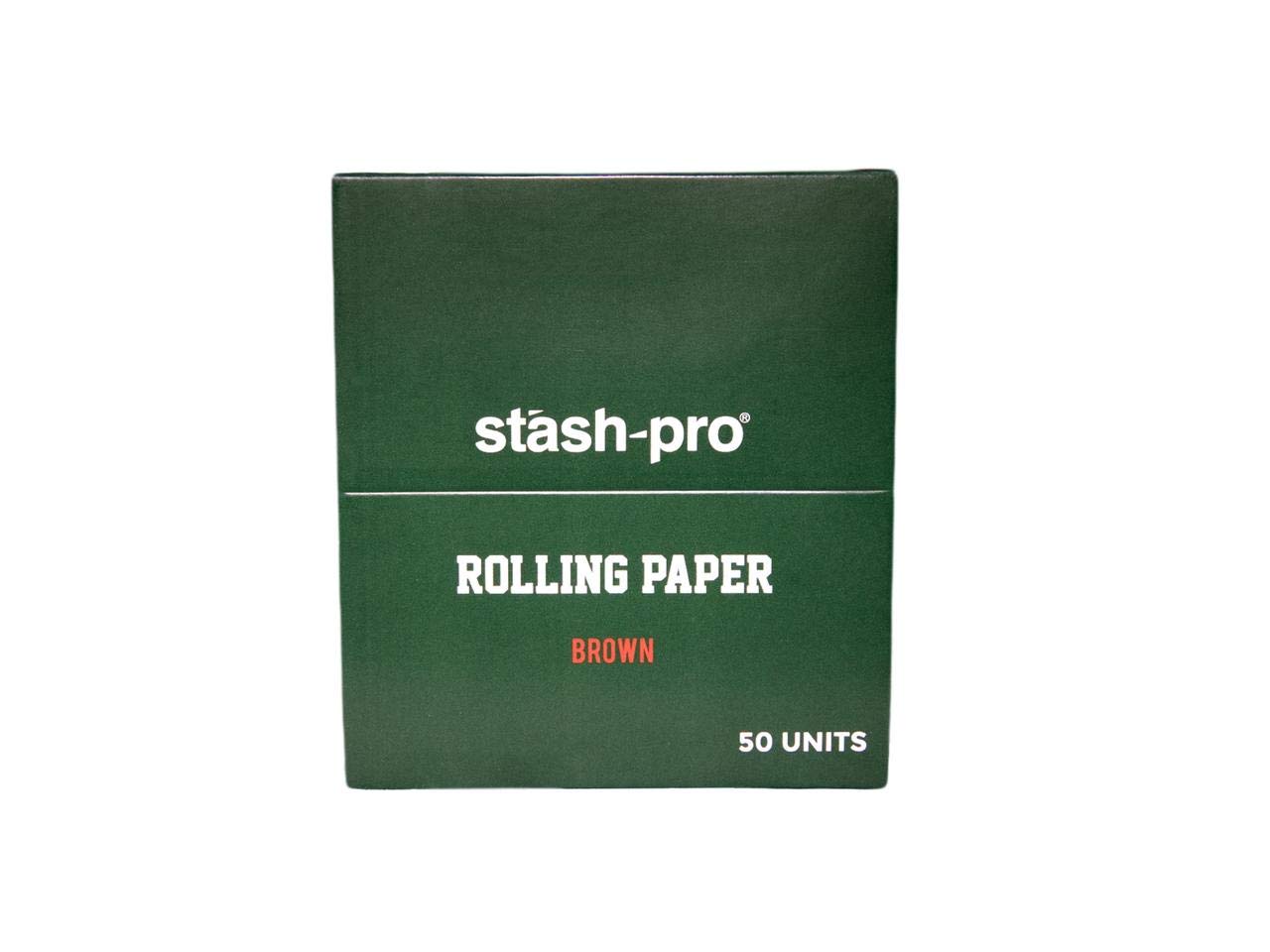 Stash Pro Brown King Size Slim Full Box