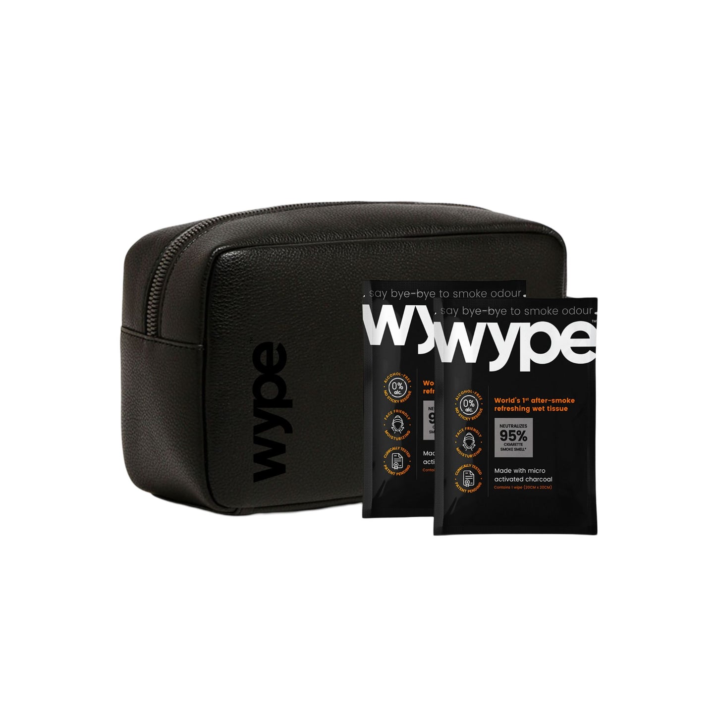 Wype Odor Neutralizing Wet Wipes - Pouch of 25