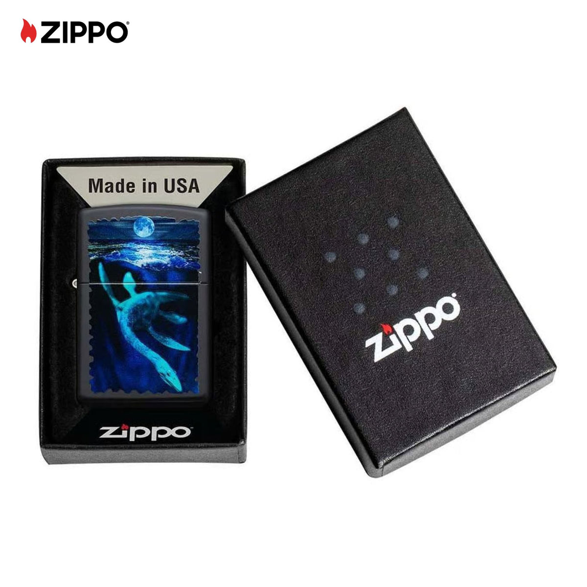 Zippo LockNess Monster Design Lighter