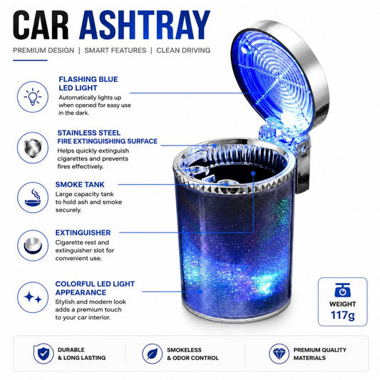 Car Ashtray For Cigarette