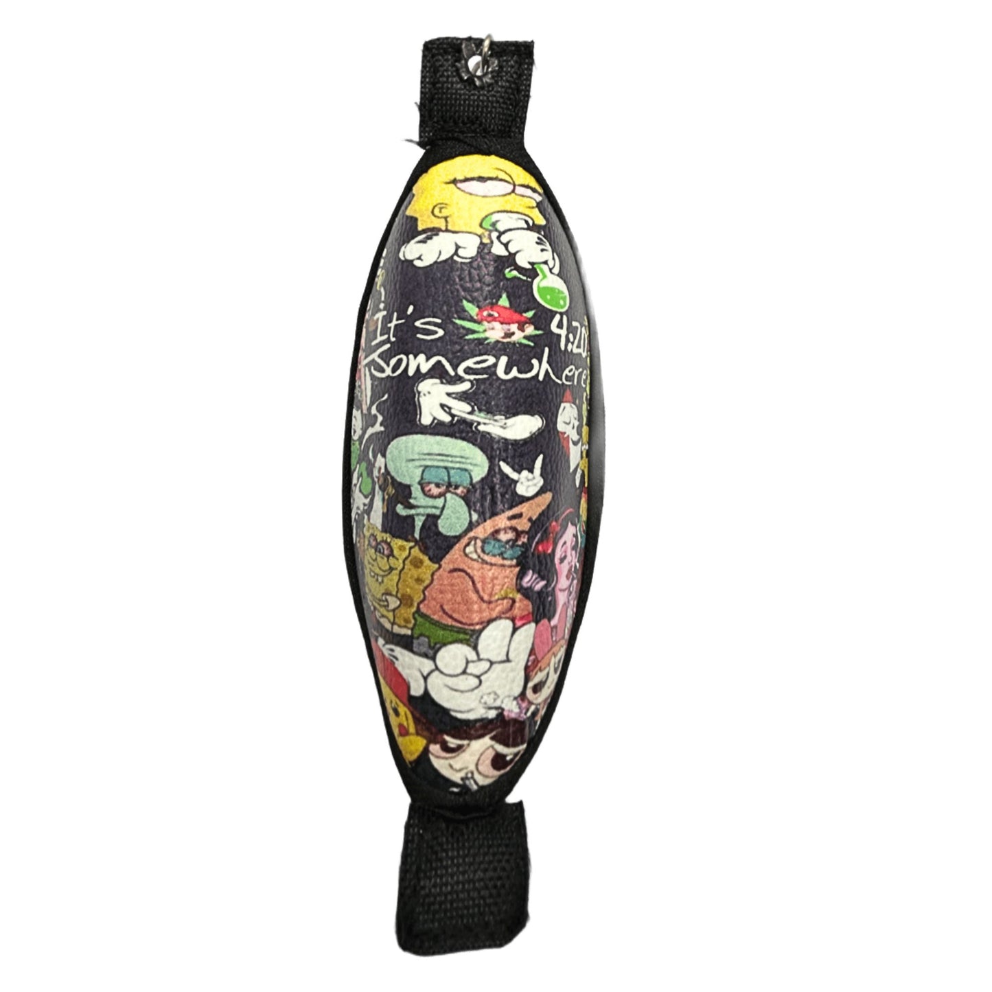 Leather Crushing Base Pouch