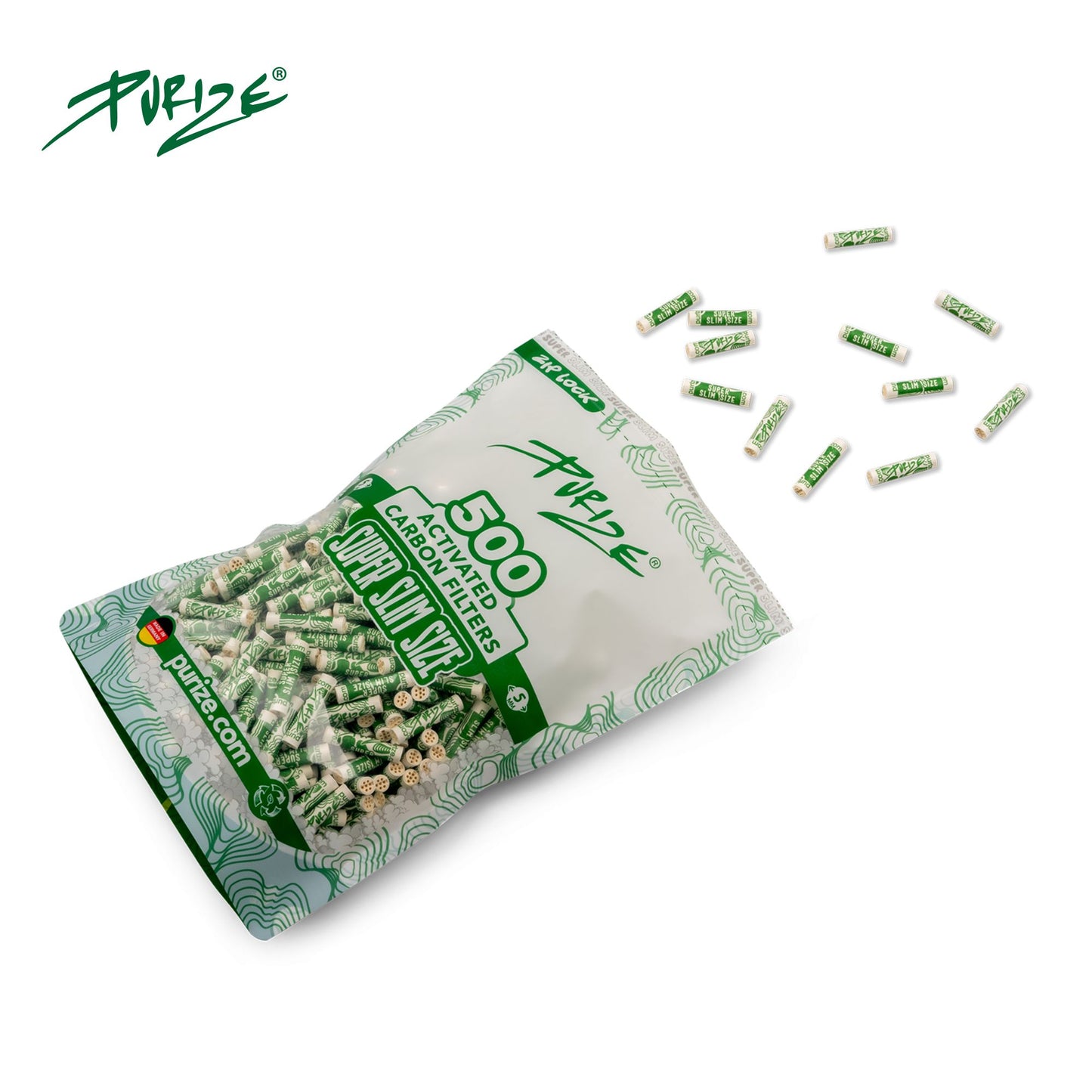 Purize 5mm Activated Charcoal filters