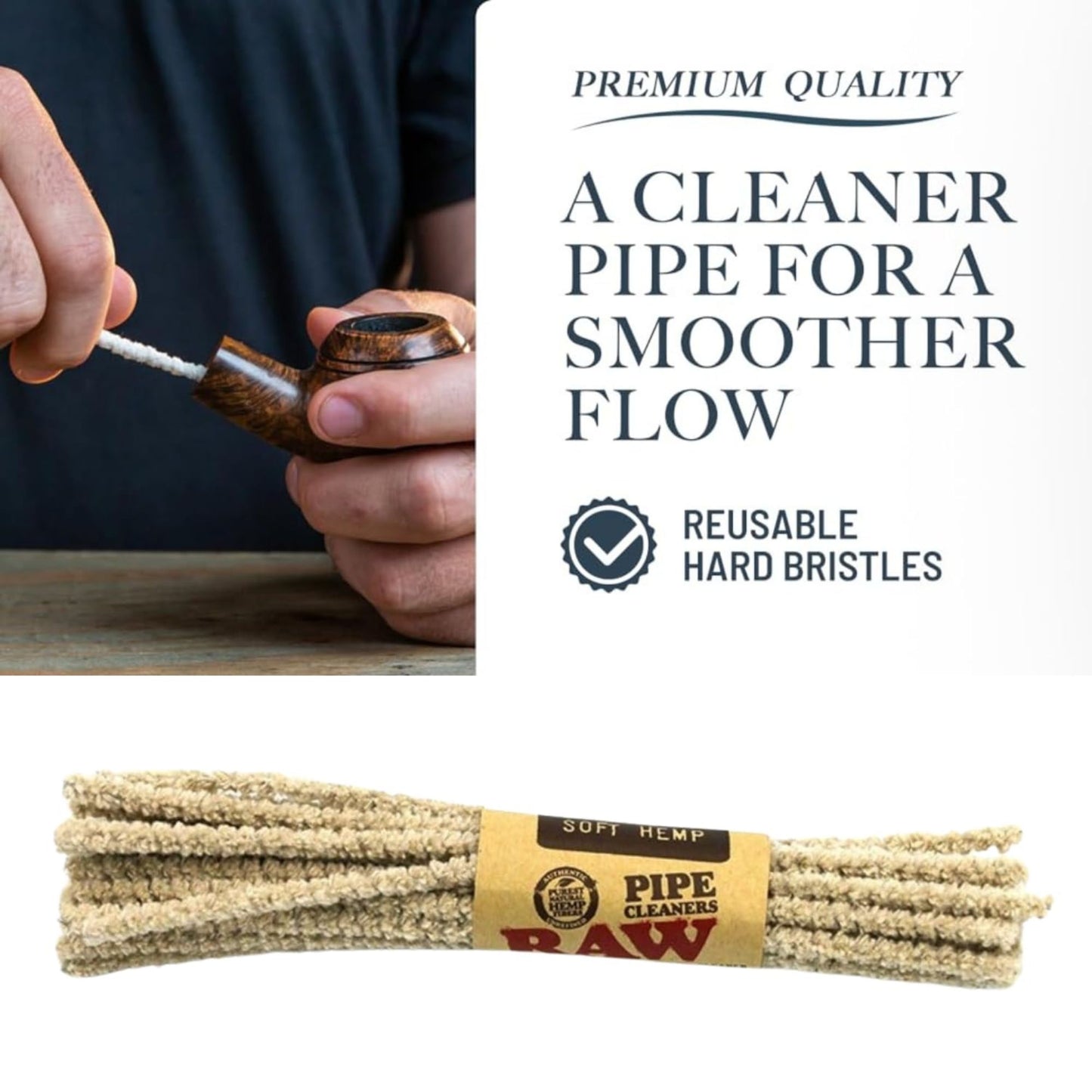 Raw Pipe Cleaners - 24 Bundle