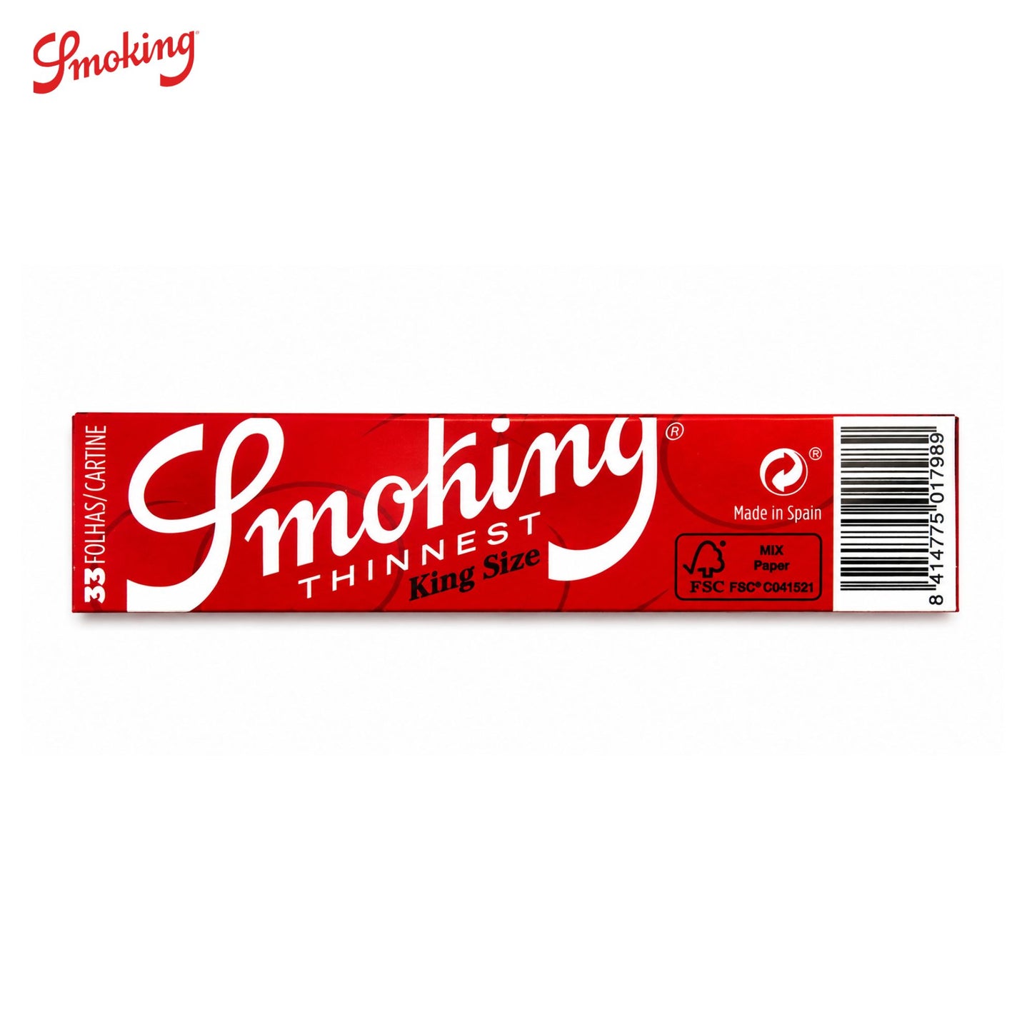 Smoking Thinnest Rolling Paper - White Rice paper