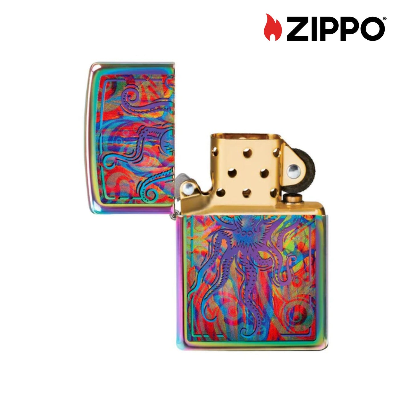 ZIPPO Colorful Octopus Design Windproof Lighter