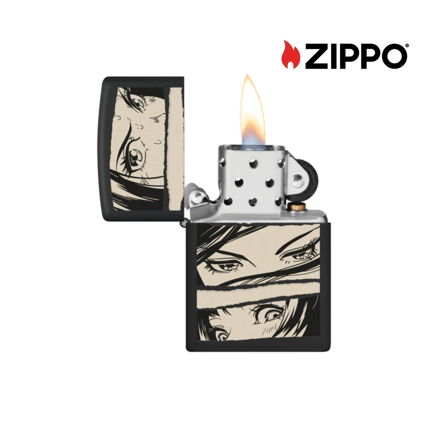 ZIPPO Comic Girl Design Windproof Lighter