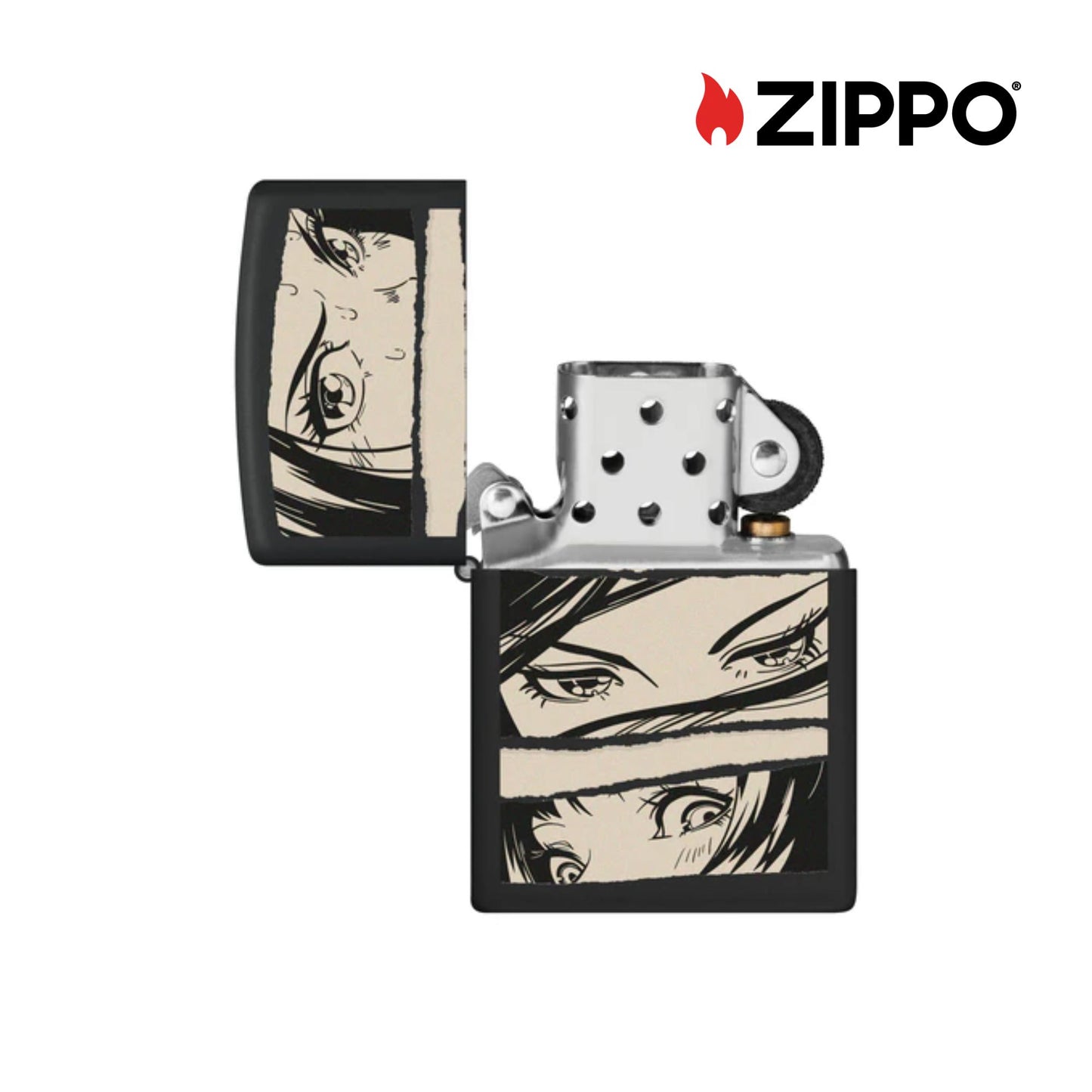 ZIPPO Comic Girl Design Windproof Lighter