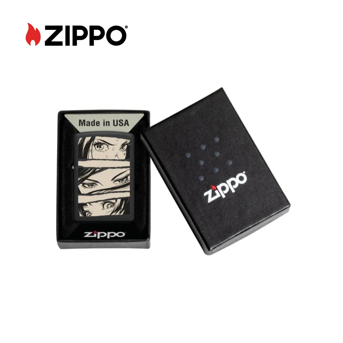 ZIPPO Comic Girl Design Windproof Lighter