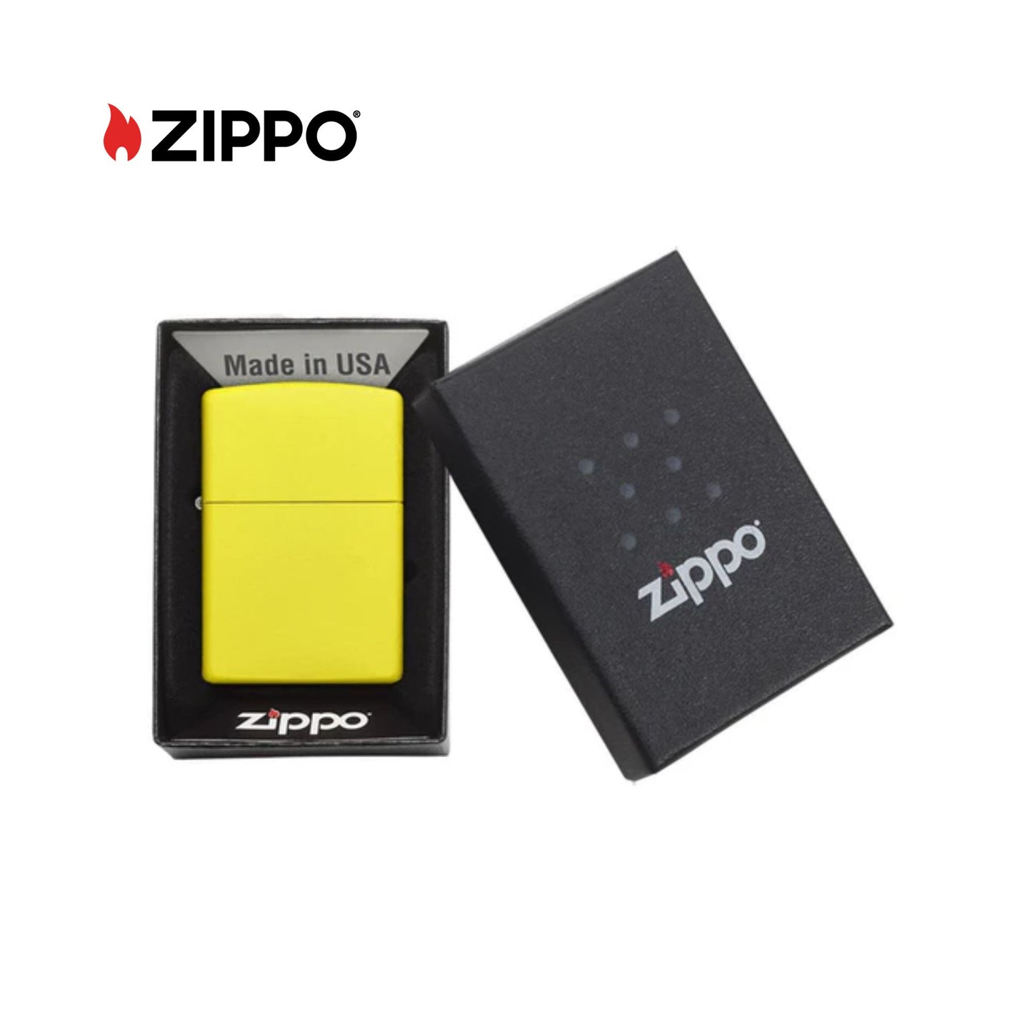 ZIPPO Lemon Matte Windproof Lighter