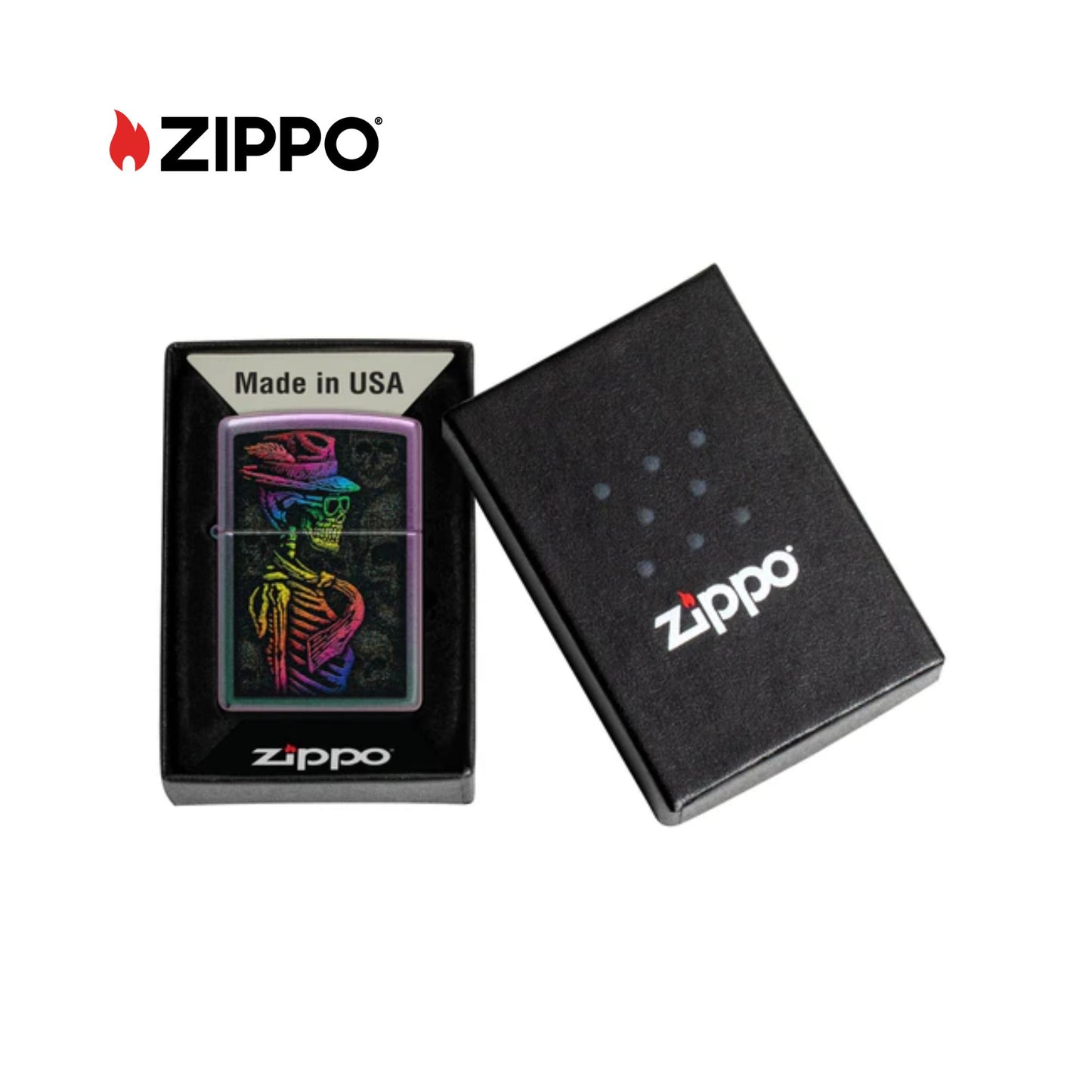 ZIPPO Skull Design Windproof Lighter