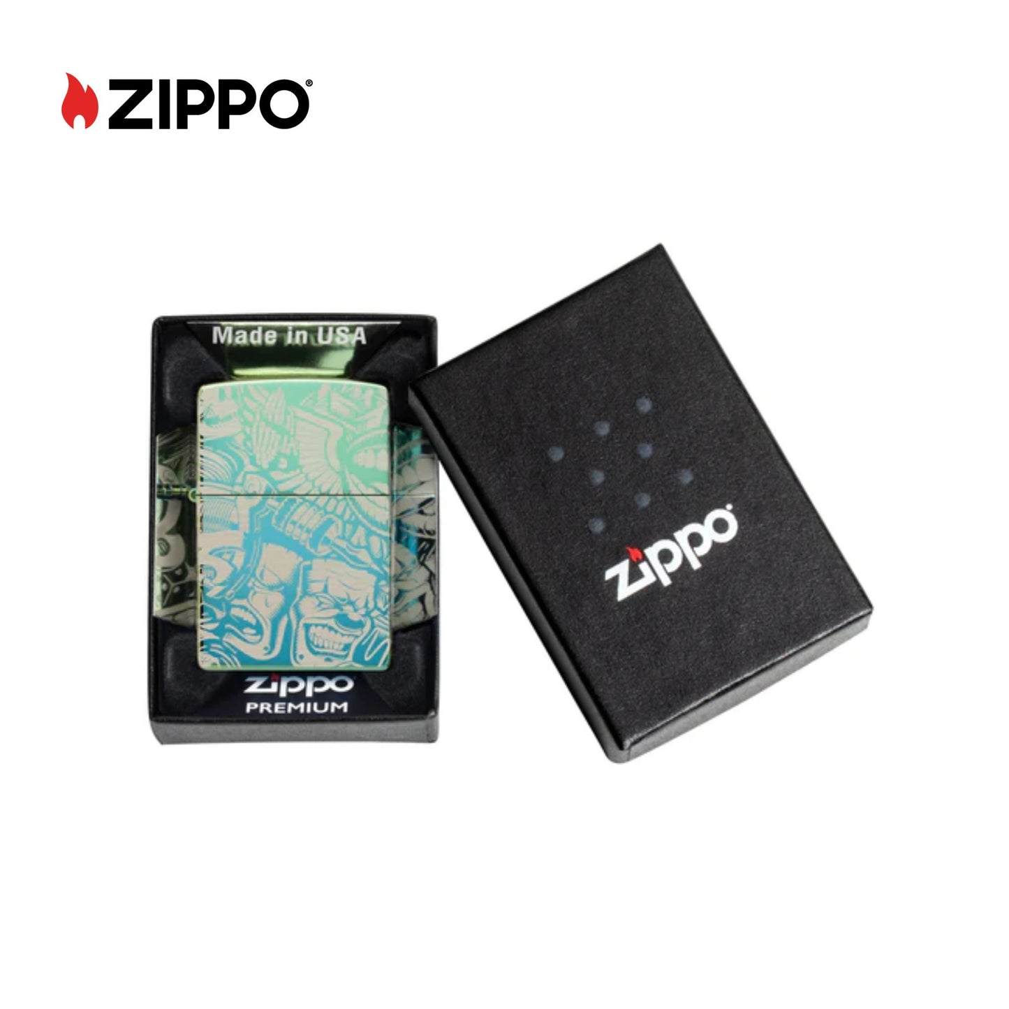 ZIPPO Tattoo Theme Design Windproof Lighter
