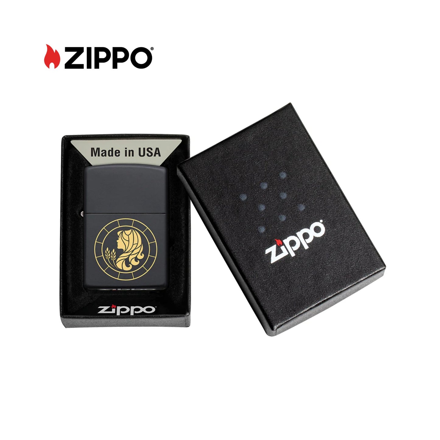 ZIPPO Zodiac Virgo Ring Windproof Lighter