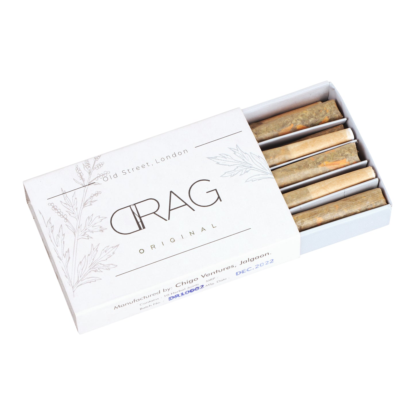DRAG Herbal Pre Rolled Joints - Original