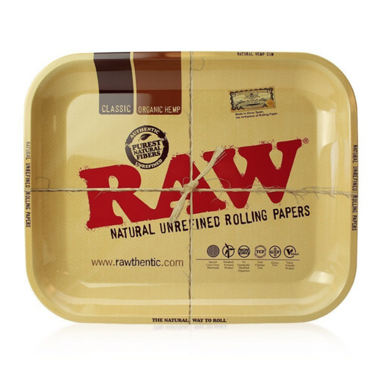 RAW Classic Metal Rolling Tray Large Size