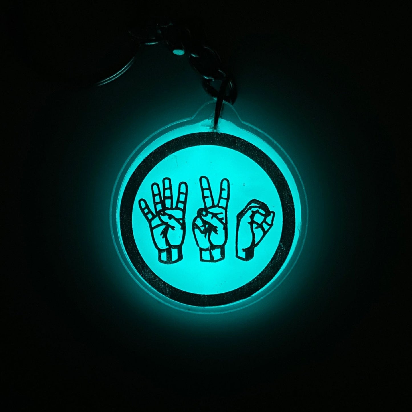 Glow in the Dark Limited Edition Keychains by HighJack