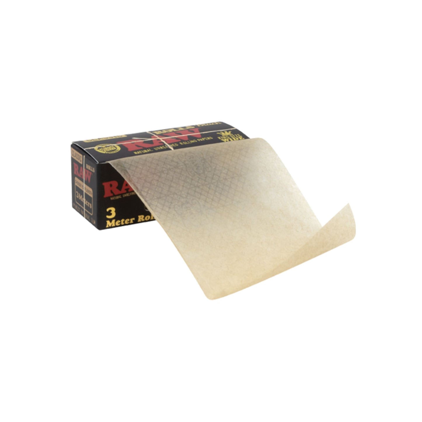 RAW BLACK King Size Roll - 3 meter