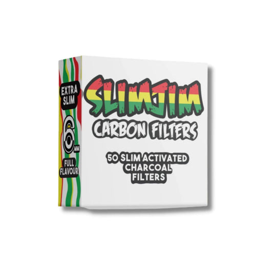SLIMJIM Classic Carbon Filters Pack of 50 HighJack India