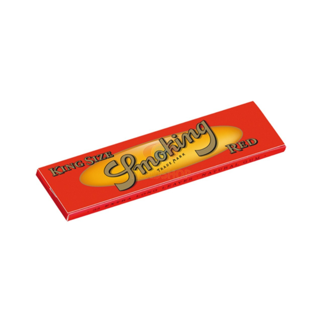 SMOKING Red Cigarette Paper - King Size