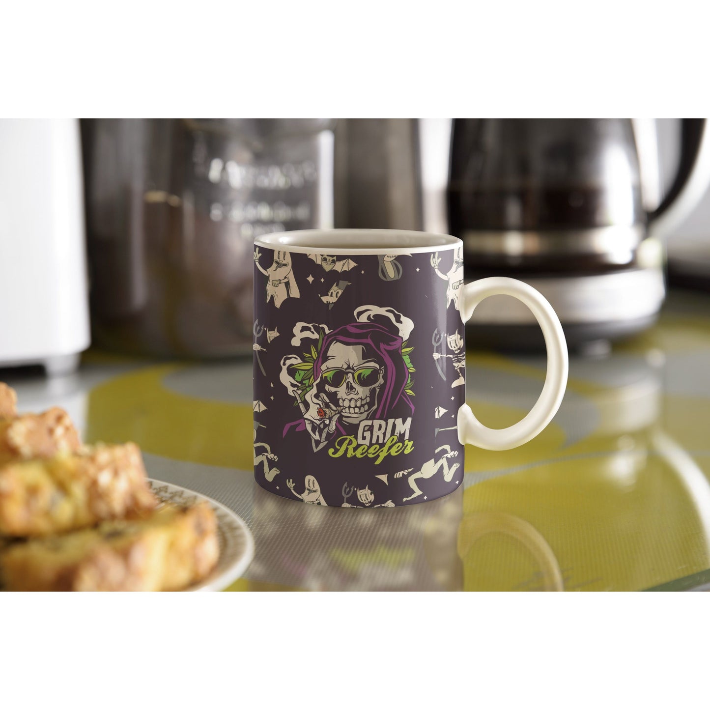 GRIM REEFER - Plain Mug - HighJack