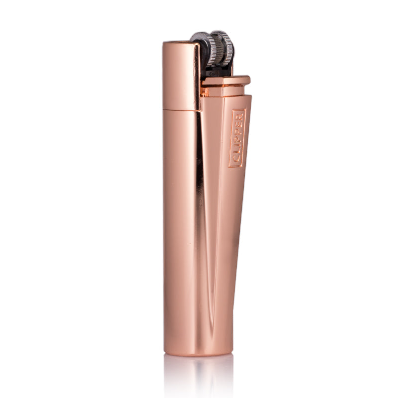 CLIPPER Metallic Rose Gold Lighter - HighJack