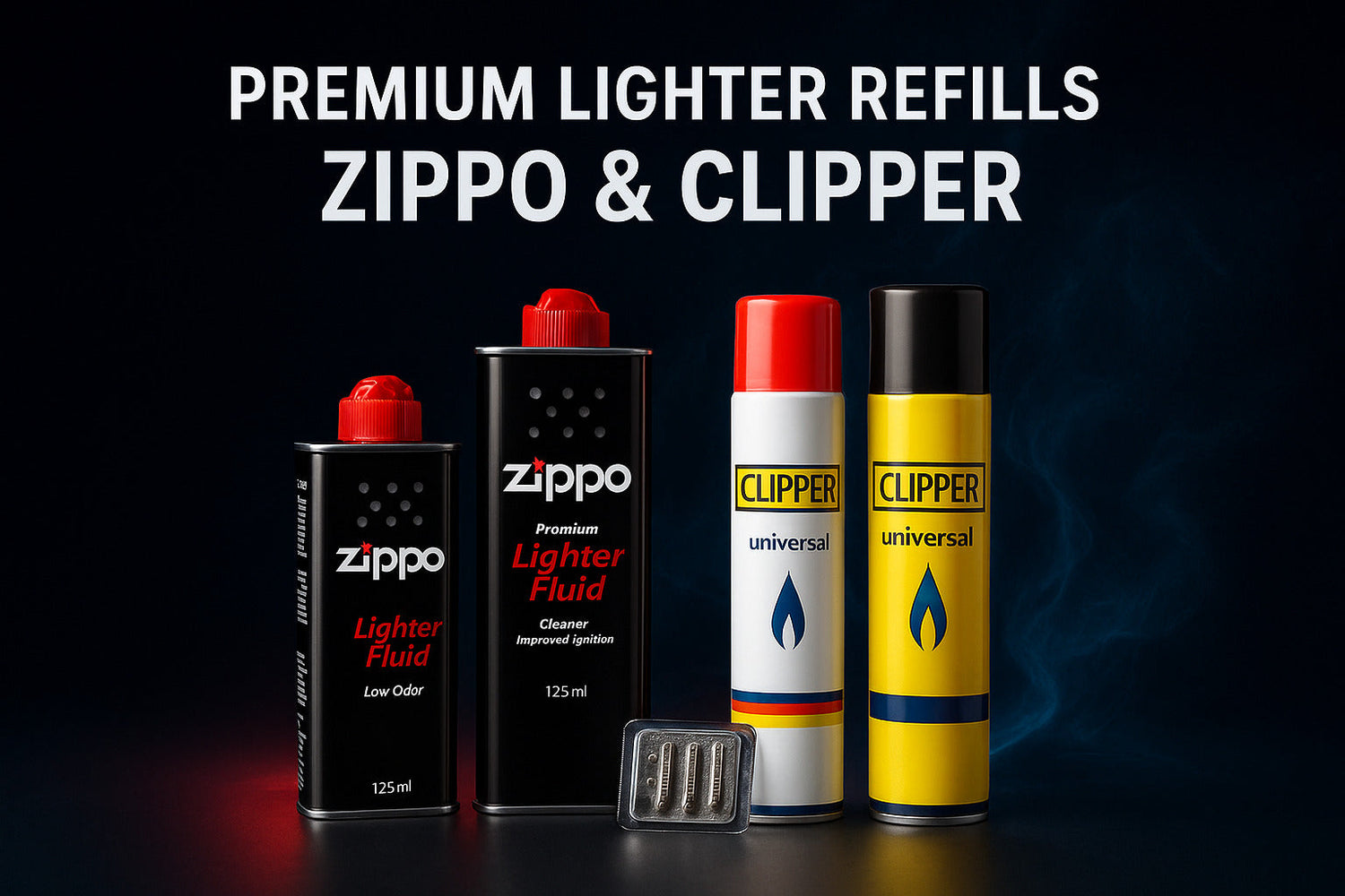 Lighter Fuel & Can For Refill Lighter