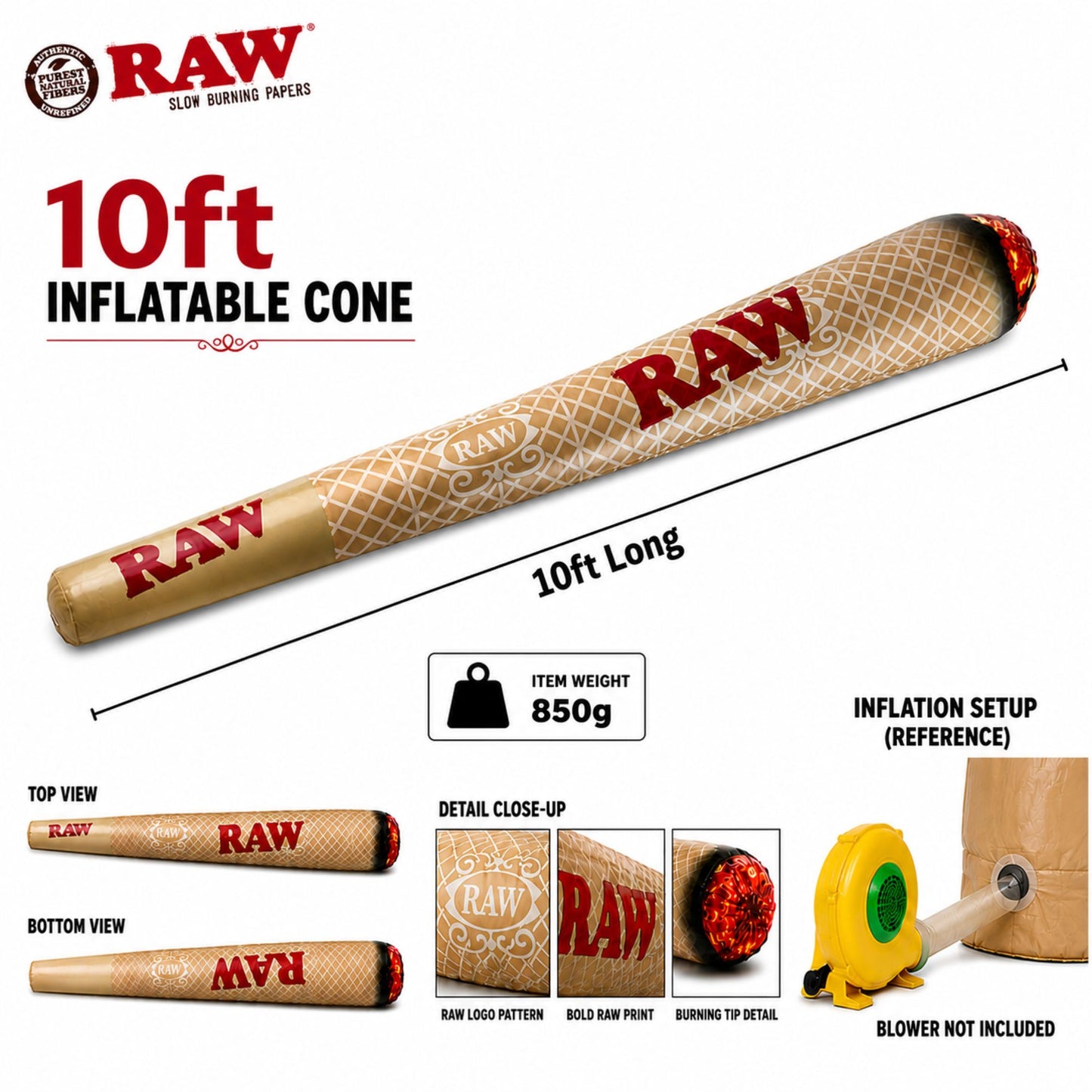 Giant Raw Inflatable Balloon
