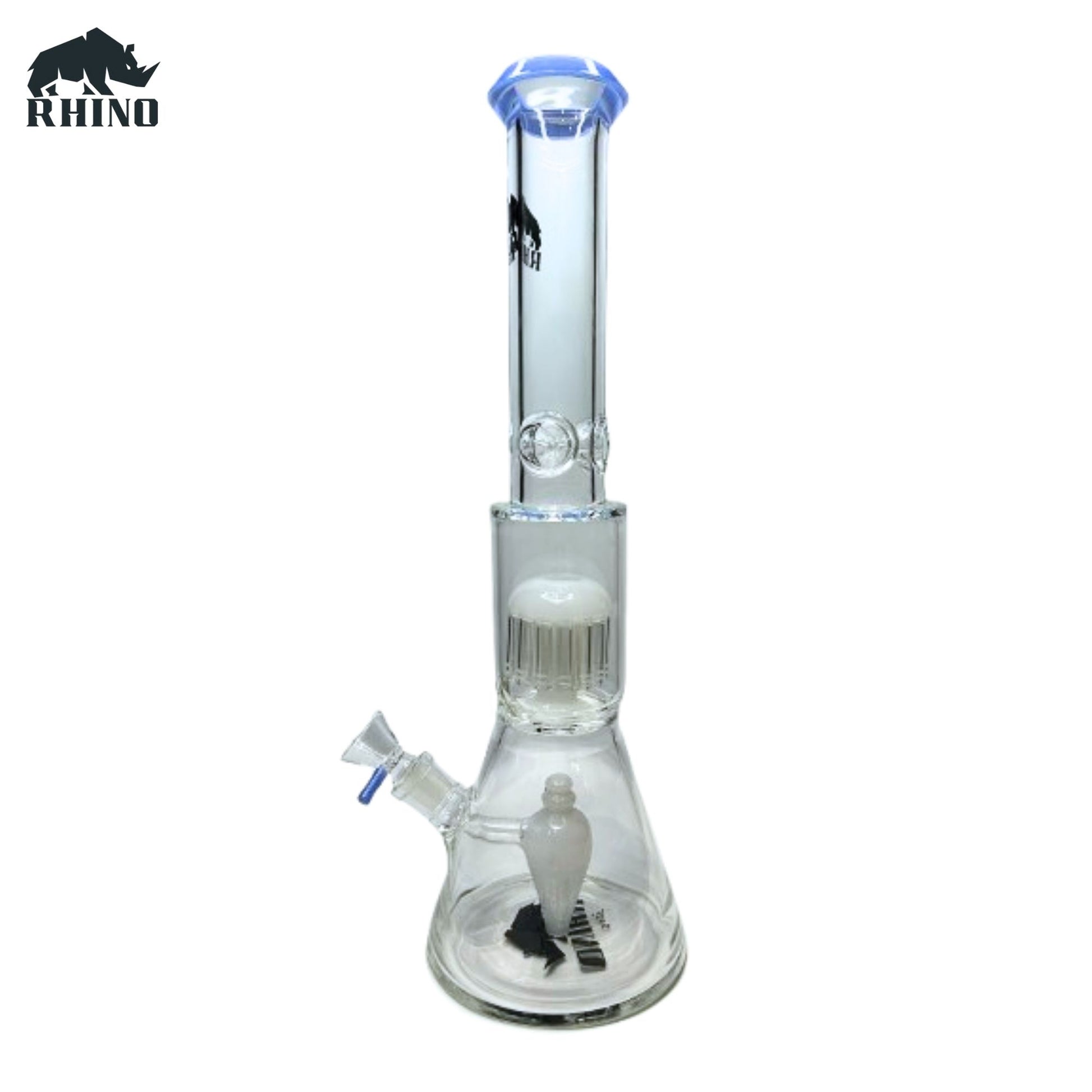 18-inch Double Glass Perc Bong