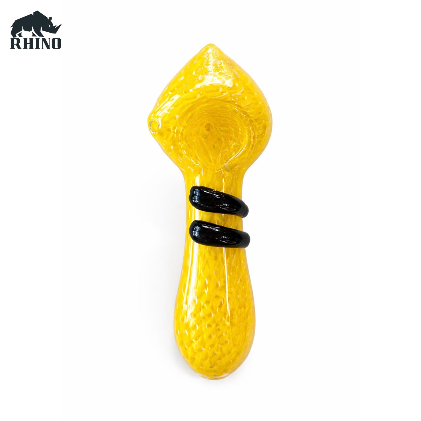 4 Inch Glass Herb Smoking- Yelow
