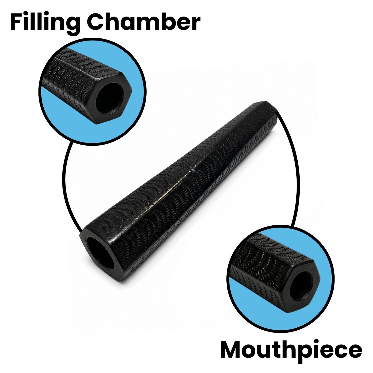 Black Clay Chillum Features