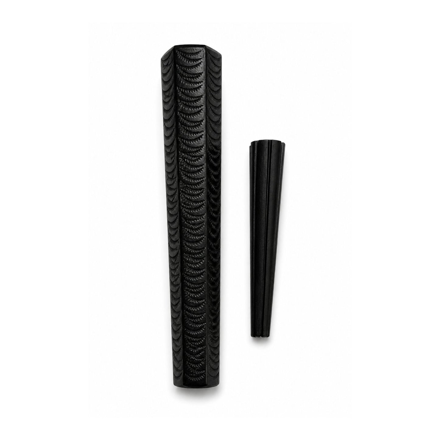 6 Inch Black Clay Chillam Pipe