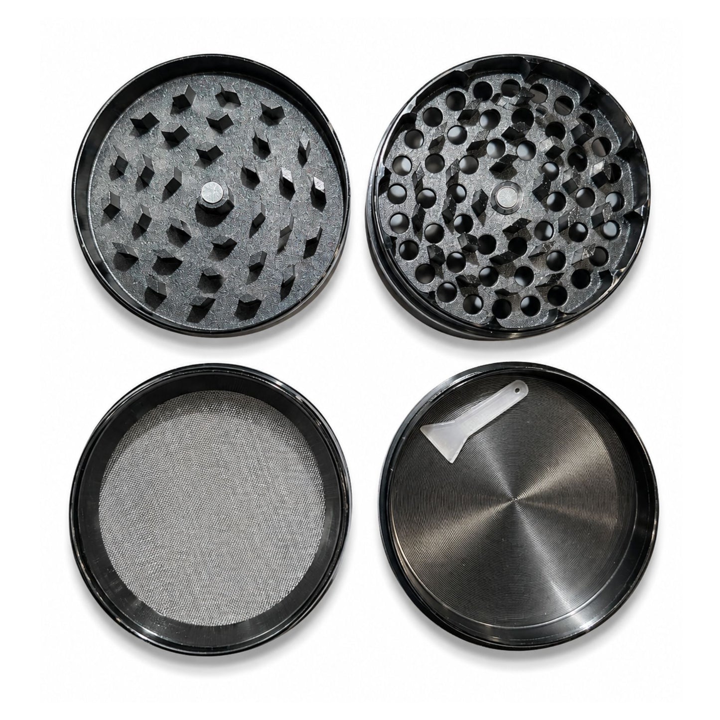 4 Part Aluminium Grinder 