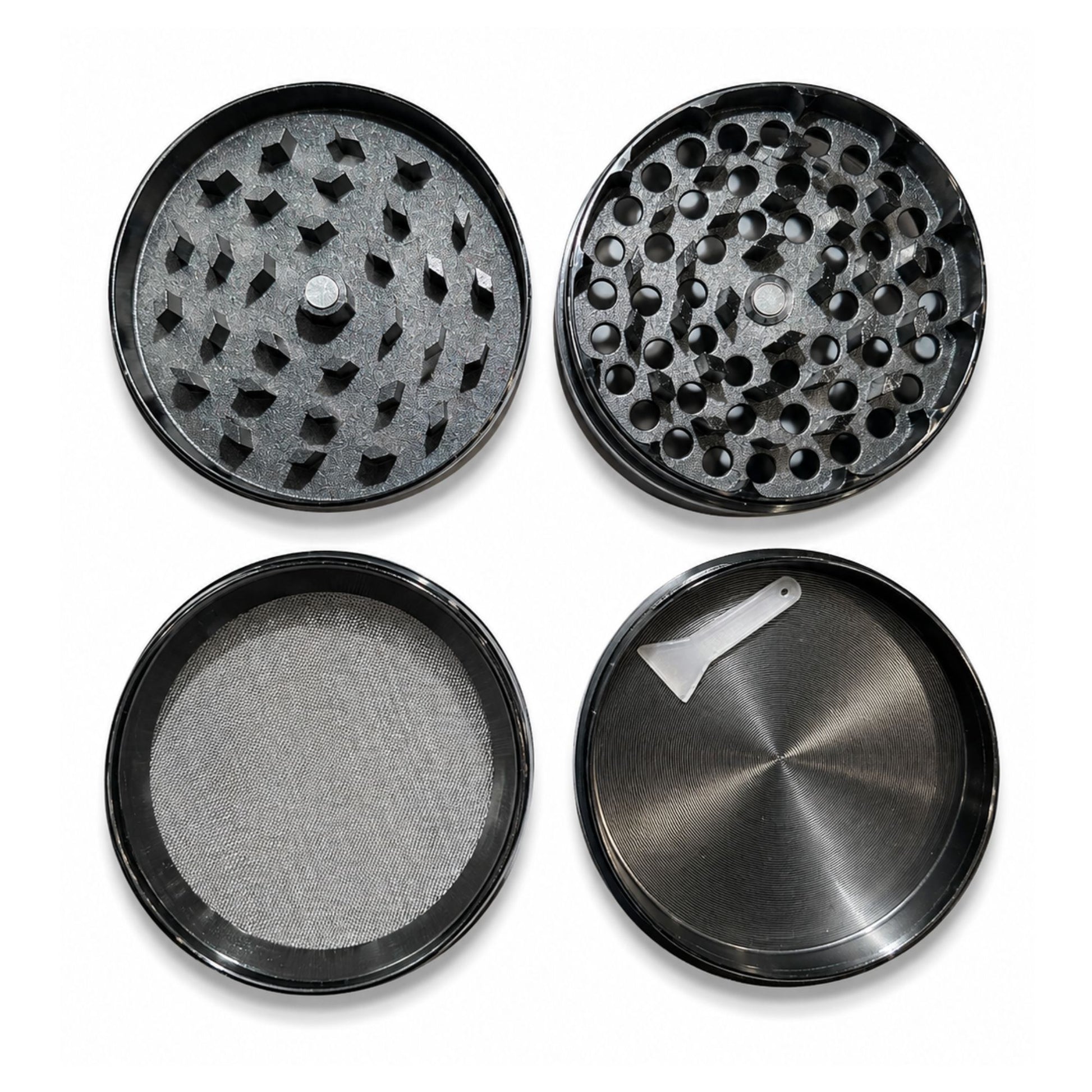 4 Part Aluminium Grinder 
