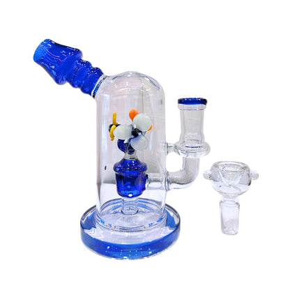 6-Inch Cute Glass Bong With 14mm shooter