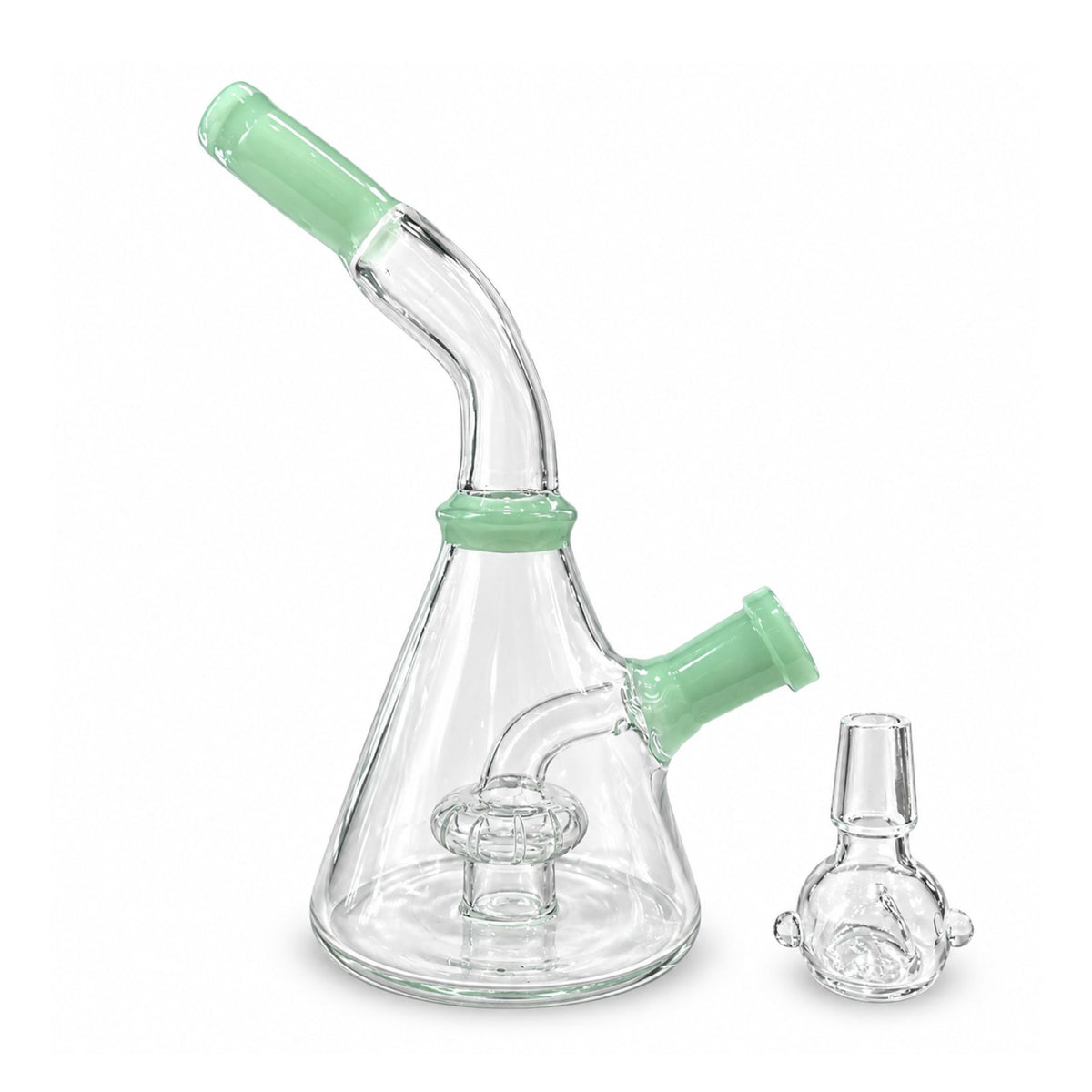 7inch Travel Size Glass  Bong
